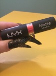 NYX Lipstick Swatch In Indie Flick