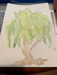Watercolor Weeping Willow Pt. 2
